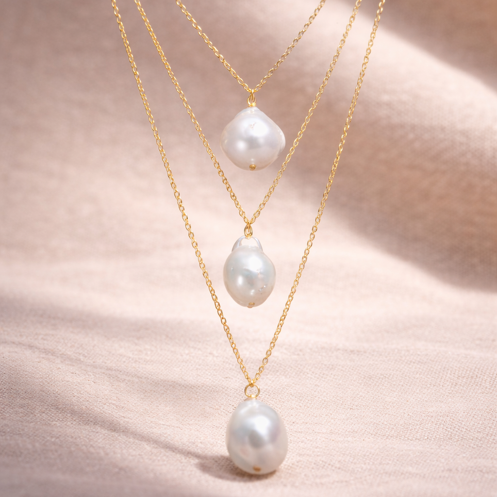 Marceline Maxi Pearl Necklace GENEVIVE