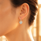 Marguerite Coeur Heart Earrings GENEVIVE