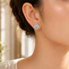 Marguerite Triple Stud Couture Earrings GENEVIVE