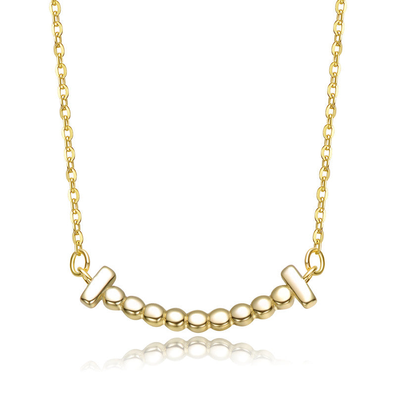 Layla Gold Bar Chain Necklace - GENEVIVE