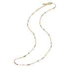 Fleur Dainty Link Necklace Genevive