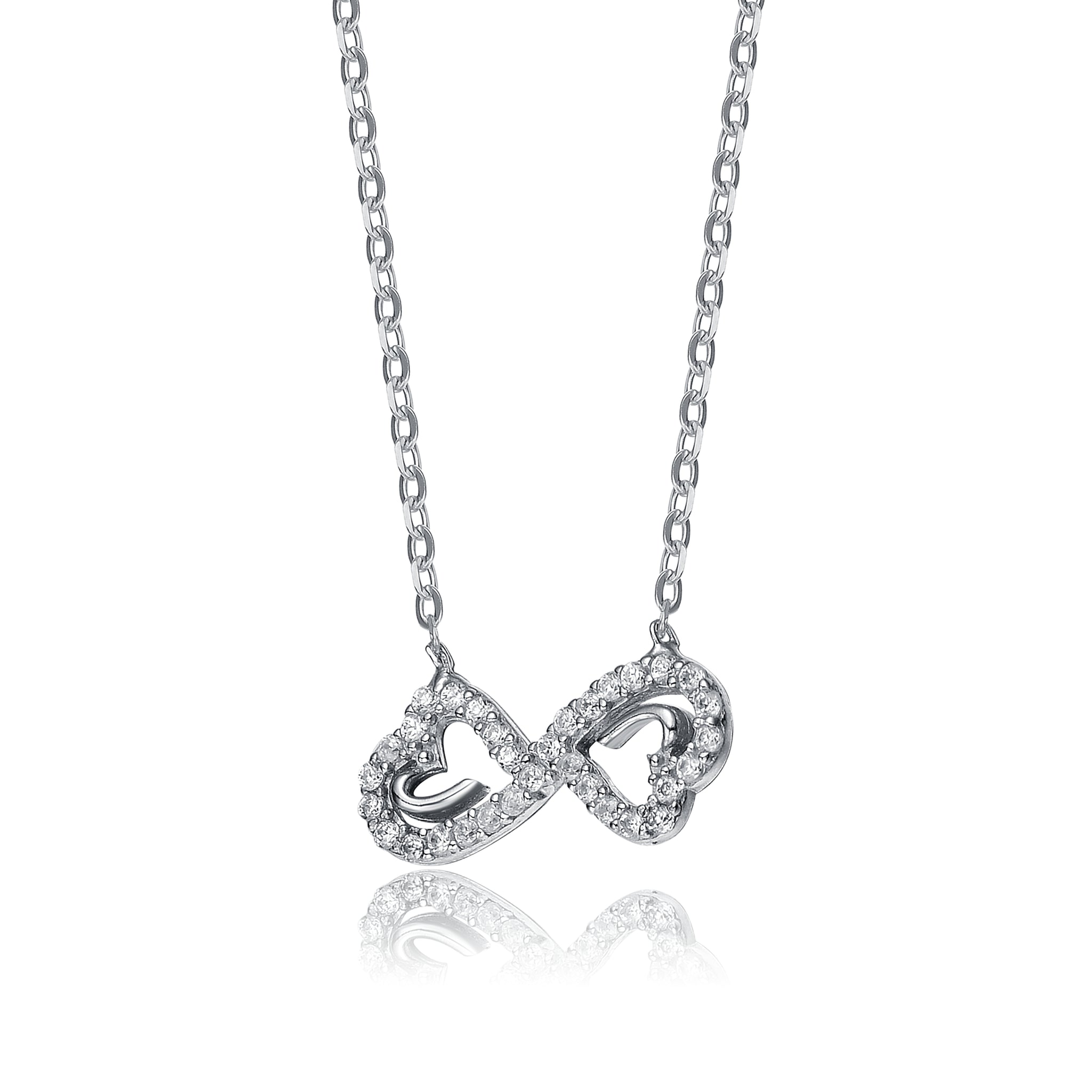■ENGBROX■ silver925 seraphic ribbon cubic necklace EBNL240 seraphic ribbon cubic necklace - ENGBROX | 60% - Asian