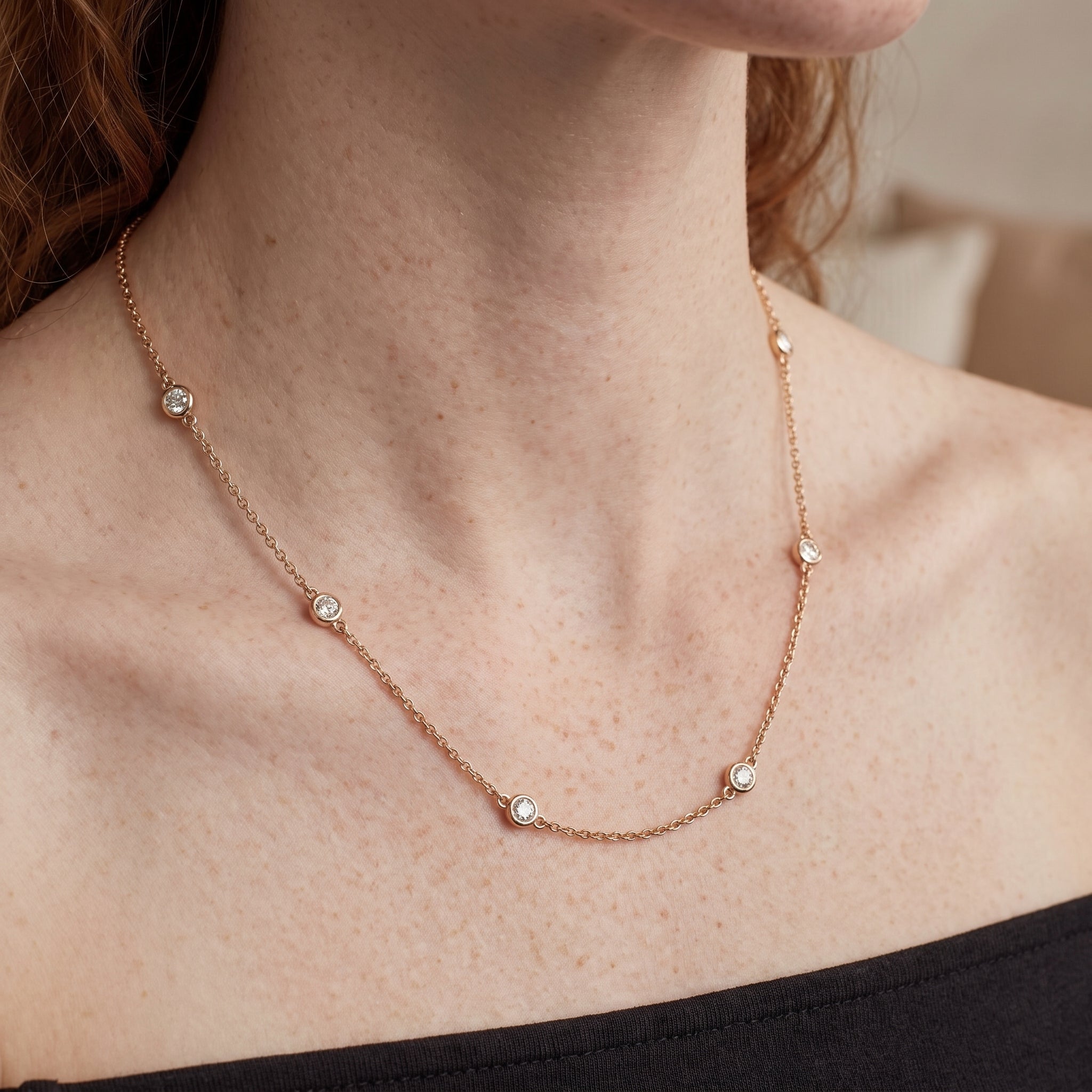 Marie Dainty Accent Necklace GENEVIVE
