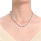 Cannes Nr.8 Tennis Necklace GENEVIVE