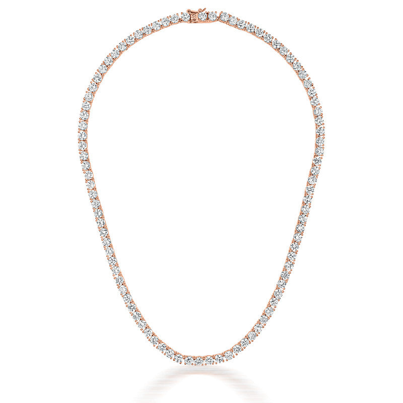 Cannes Nr.4 Tennis Necklace - GENEVIVE