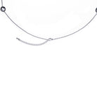 Léa Black Long Necklace GENEVIVE