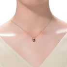 Juliette Love Lock Paris Modern Necklace GENEVIVE