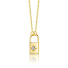 Juliette Love Lock Paris Modern Necklace GENEVIVE
