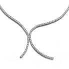 Sylvie Tennis Tie Necklace GENEVIVE