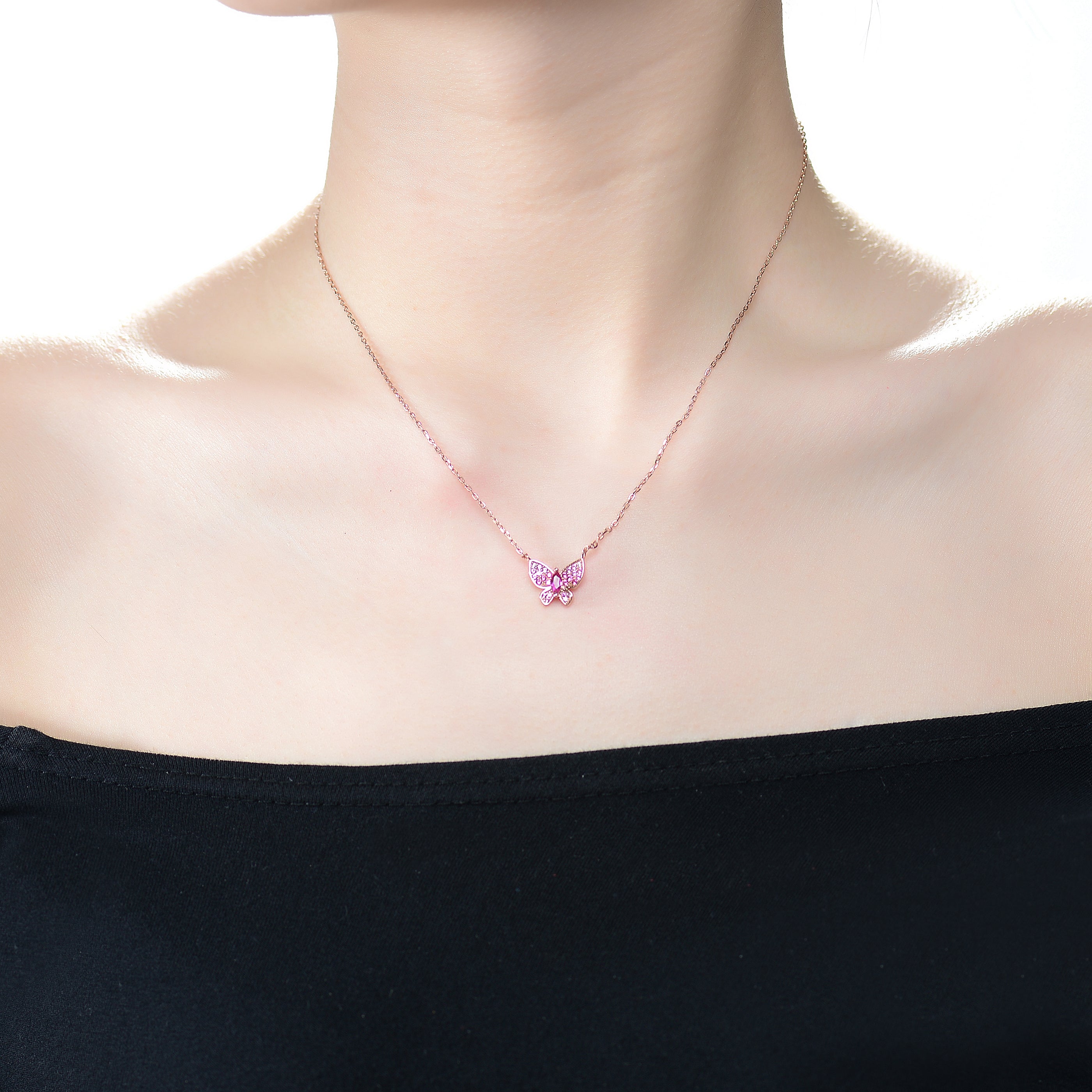 Ruby Red Cubic Zirconia Necklace with Silver Box Chain | Simulated Ruby Pendant | July Birthstone | Ruby Birthstone | buying Faceted Ruby