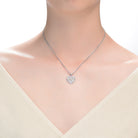 Vilette Classic Heart Bow Necklace GENEVIVE