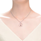 Raquelle Loop Ribbon Necklace GENEVIVE