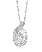 Marguerite Midi Swirl Necklace GENEVIVE