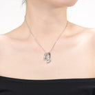 Étoile filante Loop Pendant Necklace GENEVIVE