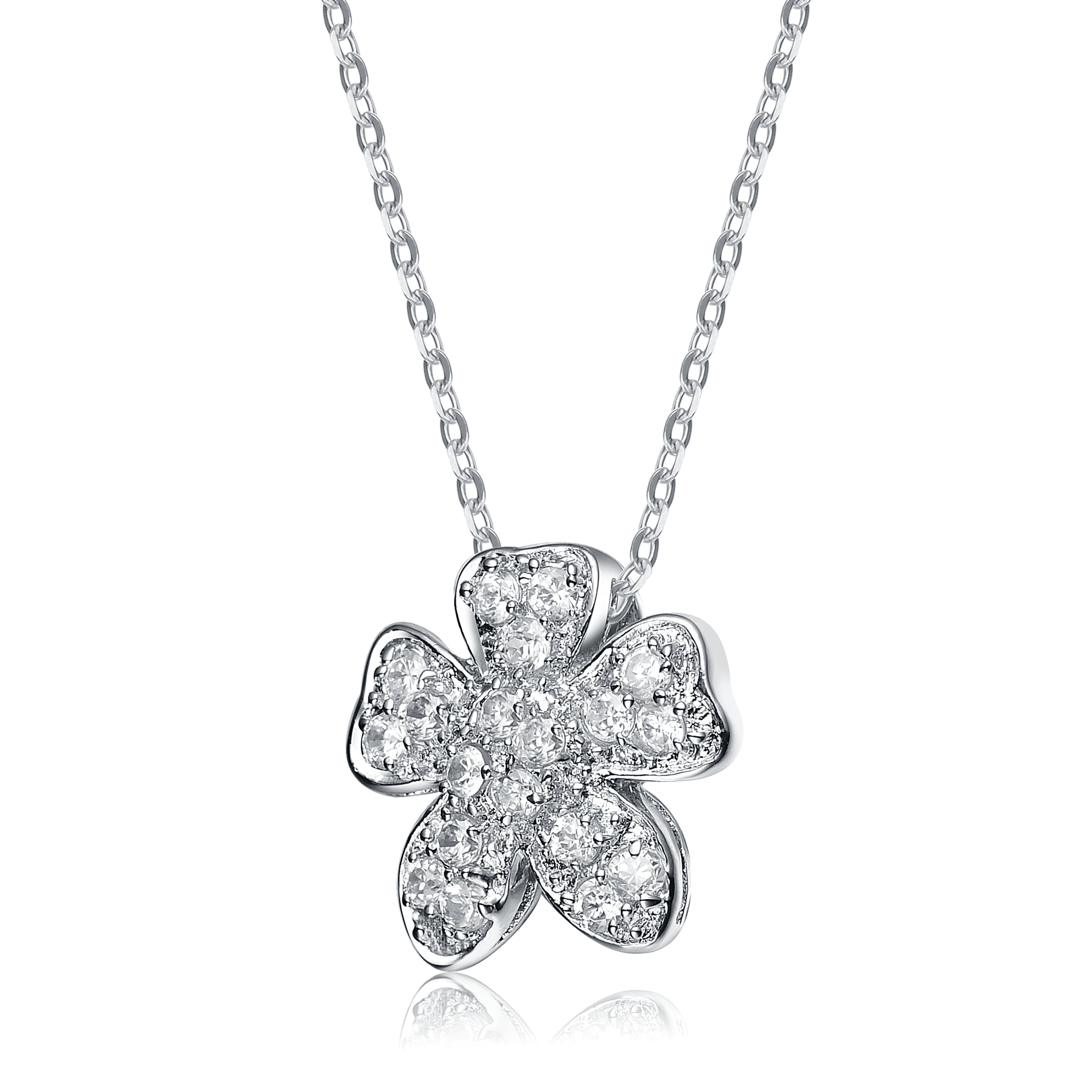 Raquelle Dainty Flower Necklace GENEVIVE