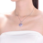 La Roche Light Pink Heart Necklace GENEVIVE