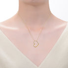 Vilette Modern Heart Necklace GENEVIVE