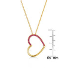 Vilette Modern Heart Necklace GENEVIVE