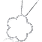 Dominique Statement Clover Link Necklace GENEVIVE
