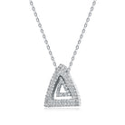 Danielle Triangle Design Pendant GENEVIVE