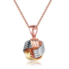 Colette Overlay Knot Necklace GENEVIVE