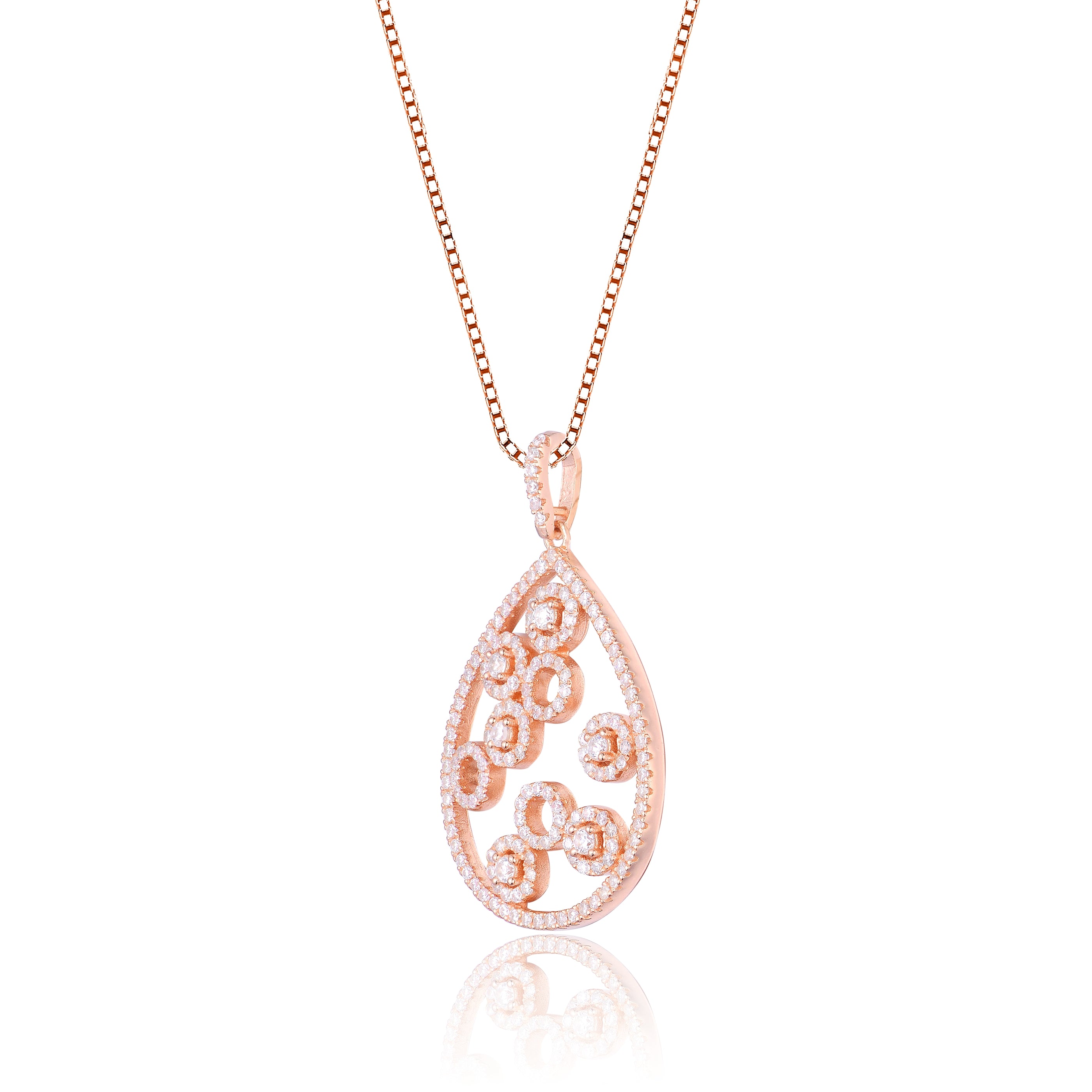 Celine Multi Circle Necklace GENEVIVE