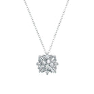 Champery Square Baguette Pendant GENEVIVE