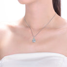 La Scène Plated Fine Square Pendant GENEVIVE