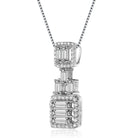 Déco Cube Pendant Necklace GENEVIVE