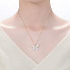 Adele Dainty Link Butterfly Necklace GENEVIVE