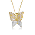 Adele Dainty Link Butterfly Necklace GENEVIVE