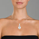 La Roche Mini Heart Solitaire Pendant GENEVIVE