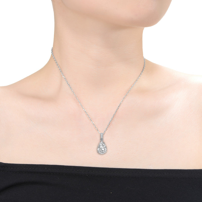 Mini Constance Teardrop Necklace GENEVIVE