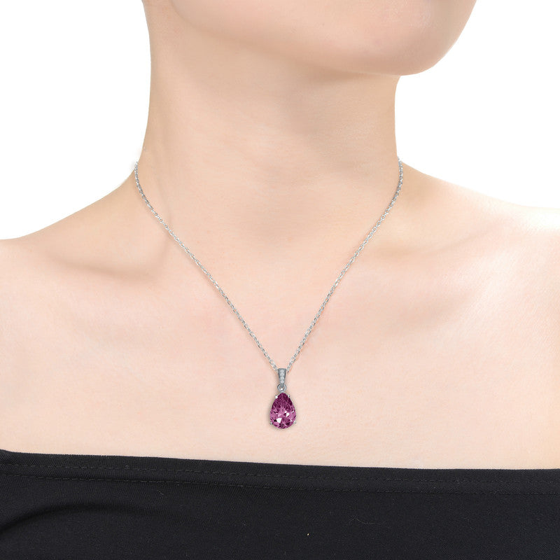 Mini Constance Teardrop Necklace GENEVIVE