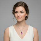 Mini Constance Teardrop Necklace GENEVIVE