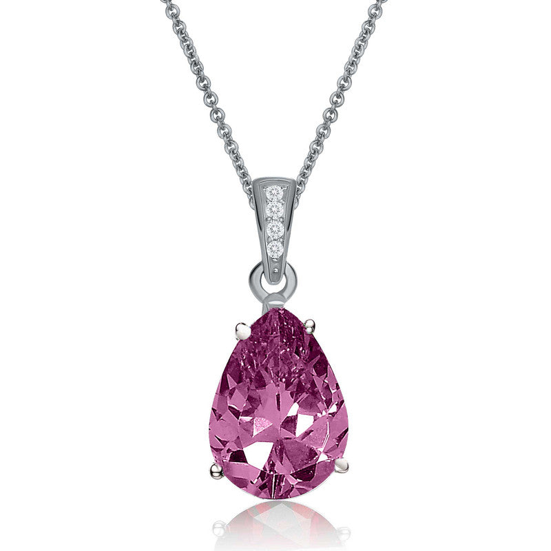 Mini Constance Teardrop Necklace GENEVIVE