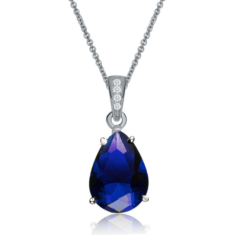 Mini Constance Teardrop Necklace GENEVIVE