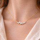 Provence  Couture Moissanite Dainty Pendant Necklace GENEVIVE
