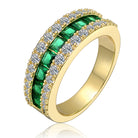 Camilla Emerald Square Ring GENEVIVE
