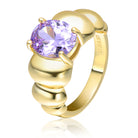 Valentina Violet Statement Ring GENEVIVE