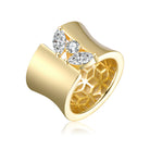 Gabriella Open Leaf Ring GENEVIVE