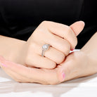 Marie Oval Cut Eternal Love Ring GENEVIVE