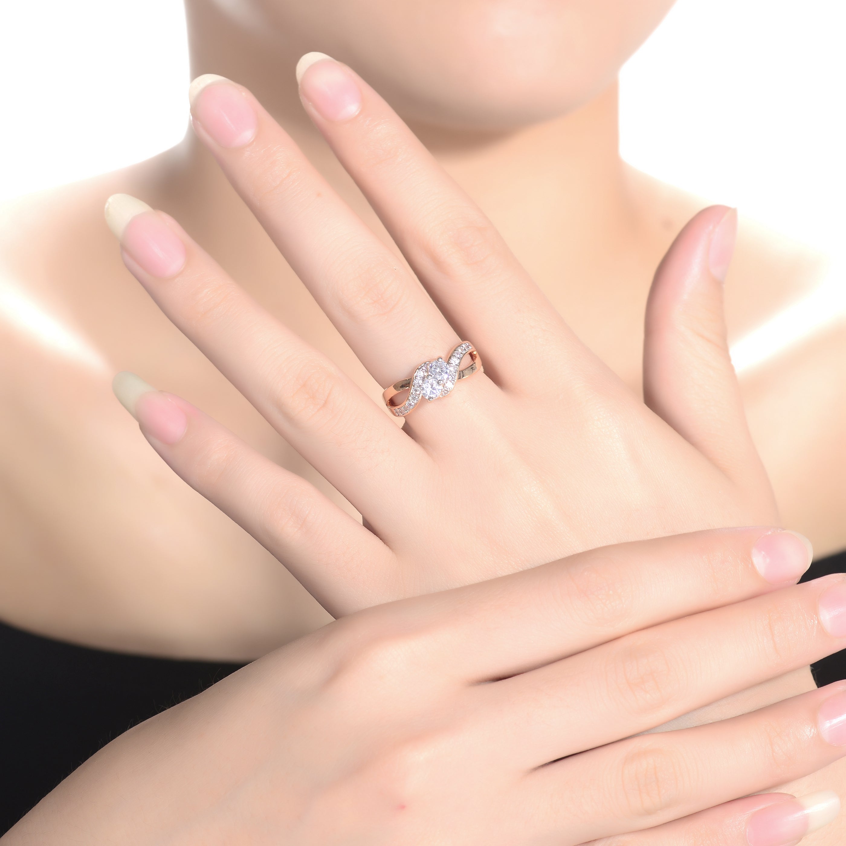Elaine Infinity-Inspired Ring GENEVIVE