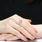 Juliette Halo Engagement Ring GENEVIVE