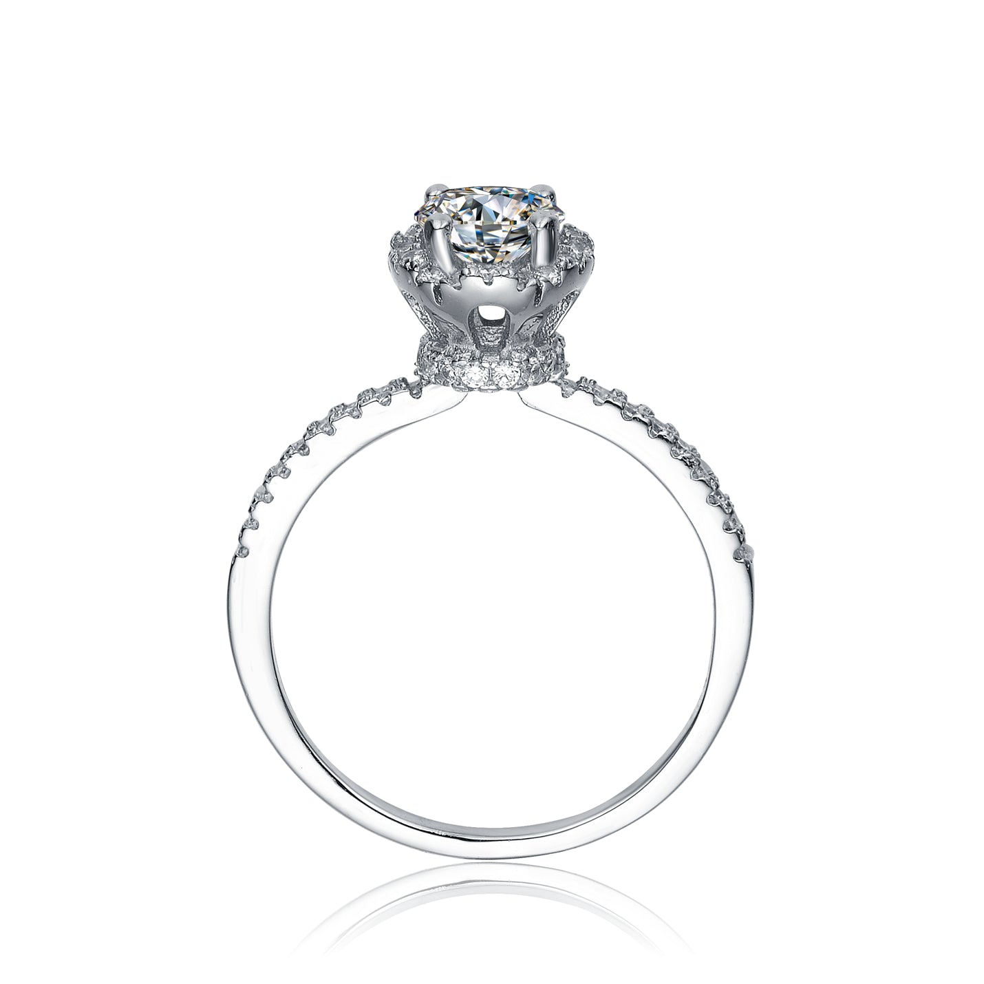 Chloé Rose Solitaire Last Pair Ring GENEVIVE
