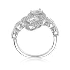 La Scène Split Shank Halo Ring GENEVIVE