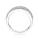 Margaux Alternating Accent Band Ring GENEVIVE