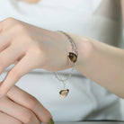 Coralie Pebble Charms Link Bracelet GENEVIVE