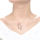 Claire Star Halo Collier Necklace GENEVIVE