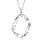 Celeste Twisted Halo Necklace GENEVIVE